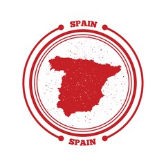 spain map label