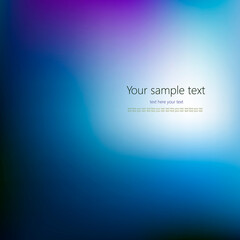 Abstract Creative concept vector multicolored blurred background. 