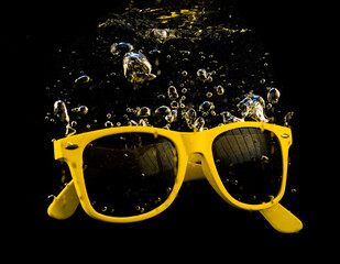 Splash of sunglasses