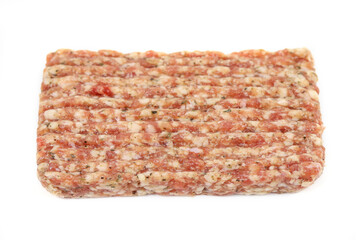 farce cru de viande haché de porc