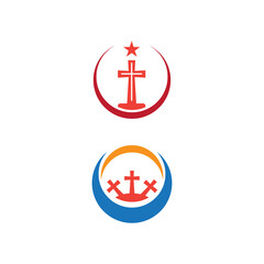 Gravestone Logo Template vector symbol