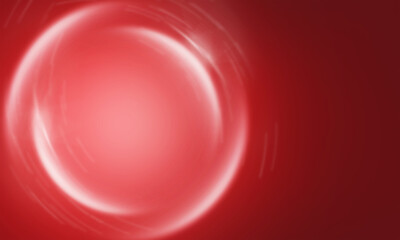 Red background and Circle pattern