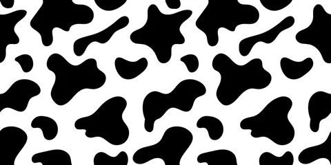 Sierkussen Dieren patronen vector image of a cow pattern  © Osipov Art