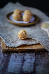Indonesian sweet sesame balls