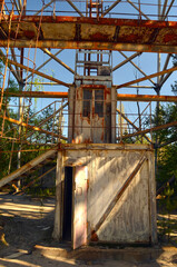 Former military Duga radar system in Chernobyl Exclusion Zone, Ukraine