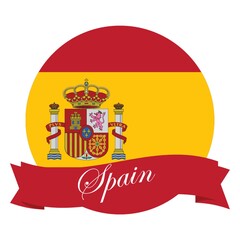 Obraz premium spain flag