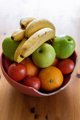 fruits in bowl on the table