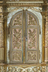 Tabernacle on the high altar in the church of St. Catherine of Alexandria in Krapina, Croatia