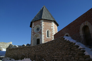 Chapel of St. Philip and St. James, Medvedgrad castle in Nature Park Medvednica in Zagreb, Croatia