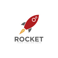 Rocket Logo Icon Design Vector