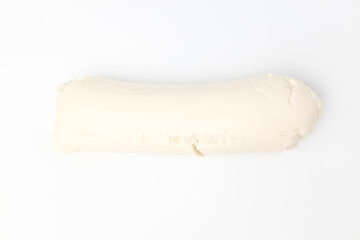 White tofu on white background