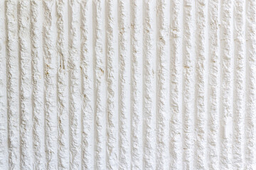 White cement wall texture with vertical pattern on day noon light for interior or exterior brick...