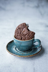 whoopie pies in a beautiful cup