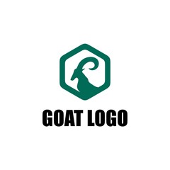 Goat Logo Vector and Animal