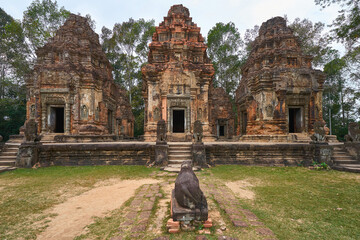 Preah Ko khmer temple in Cambodia