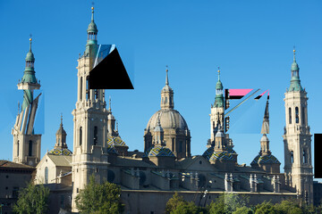 Fototapeta premium Pilar Cathedral in Zaragoza