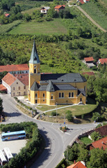 Saint George Parish Church in Desinic, Croatia