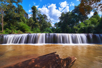 Seven step waterfall in Ratanakiri Province, Cambodia