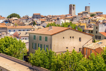 The old city of Antibes, French Riviera