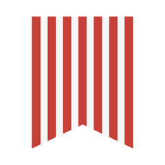 Usa striped banner vector design