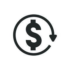 Money investment icon