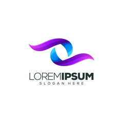 colorful logo design vector illustration