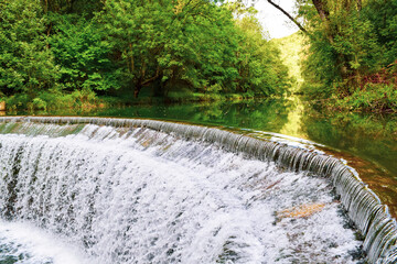waterfall in the park