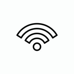 wi-fi sign icon vector