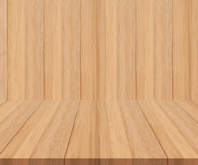 Woods board background. Painted wood wall for interior design background. Painted wood wall for interior design background. Product showcase empty room.Creative design.