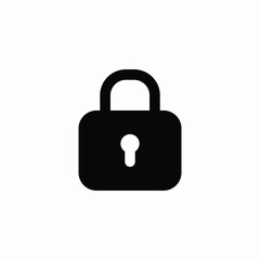 lock icon vector