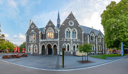 Christchurch visitor center at New Zealand