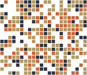 Fototapeta premium Color mosaic. Colorful background. Abstract seamless pattern. Vector illustration.