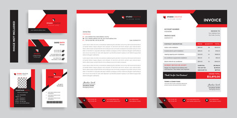 Modern Corporate identity branding Stationery Template Design