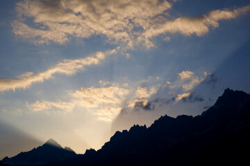 Sunrise in Alps