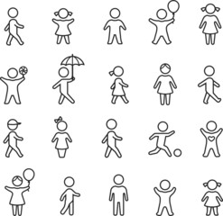 Kids icons