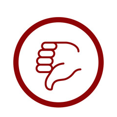 Like icon vector illustration isolated on white