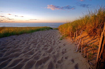 Race Point Beach Sunset at Provincetown, Cape Cod