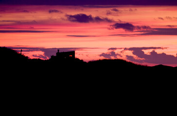 Cape Cod National Seashore Dune Shacks Sunset
