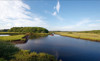 Herring River at Harwich, Cape Cod