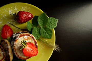 strawberry and chocolate