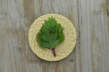 Perilla leaves, a healthy herb
