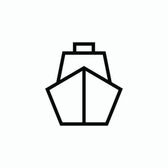 ship icon vector