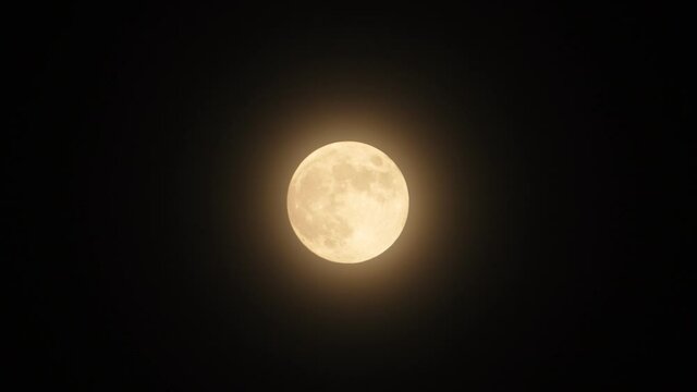 満月　2020年6月5日　静止