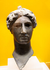 Ancient Greek Statue in Athens, Greece