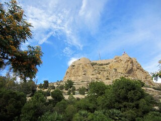 Santa Barbara castle Alicante Spain