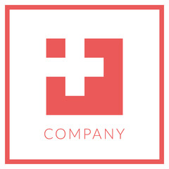 Logo template with flat design. Perfect for logo, brand, icon, etc. Vector eps 10