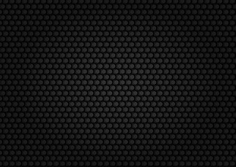Carbon Fiber Texture Vector Dark background with light Abstract style backdrop