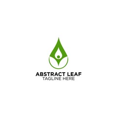 Tree Leaf Leaves Green Natural Logo Design