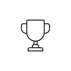 winner cup icon vector