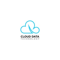 Cloud Data Logo Design